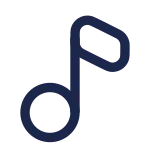 Music Note 3 SVG Icon